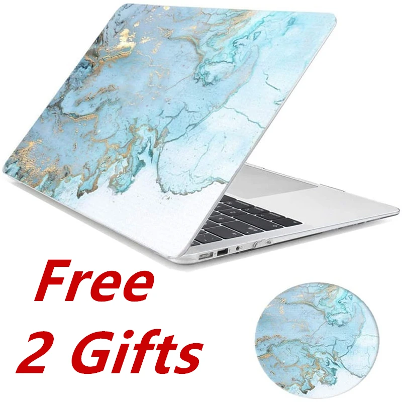 

For Macbook Air 13 Case Marble Glitter Floral Matte Clear Cover for Mac book Air 13.3 inch A1932 2018 A1466 A1369 A2179 2020