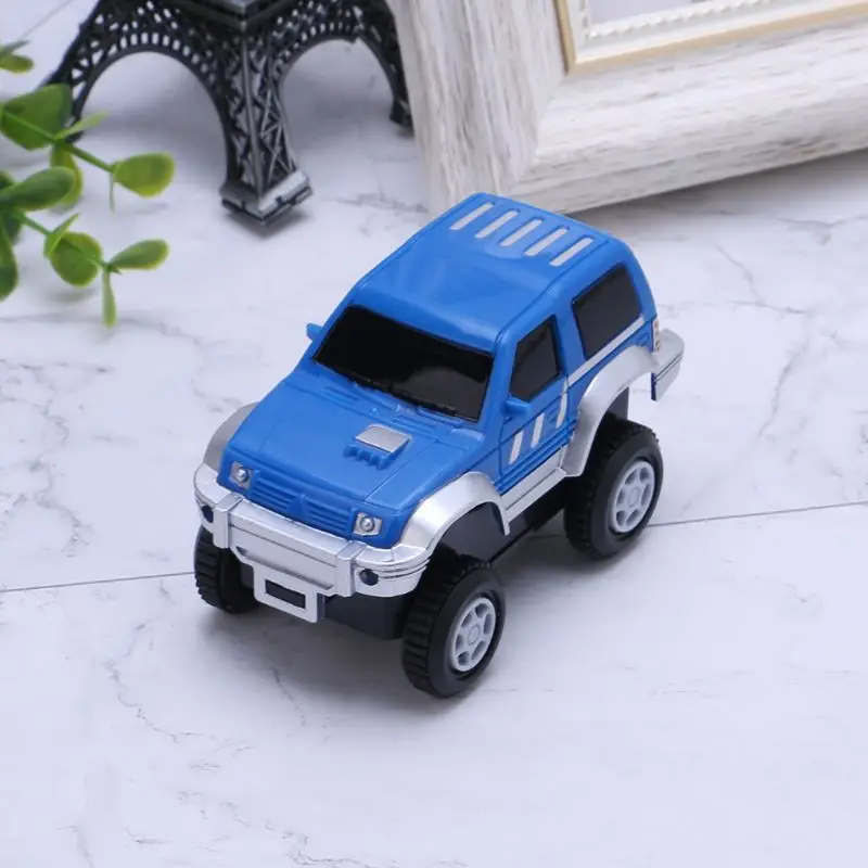 Детская игрушка рельсовый трек автомобиль электронный аккумулятор игрушки для детей Рождественский подарок на день рождения