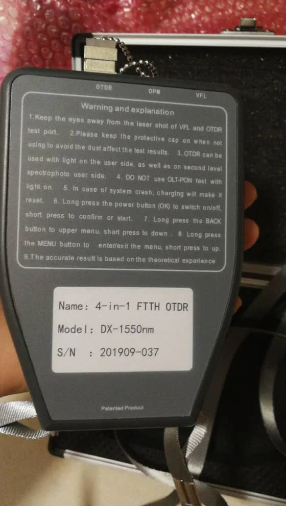FTTH S310N OTDR Handheld Mini with Optical Power