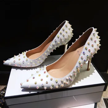 

New sapatos feminino de luxo ladies shoes heel chaussures femme buty damskie tacones mujer pumps women shoes