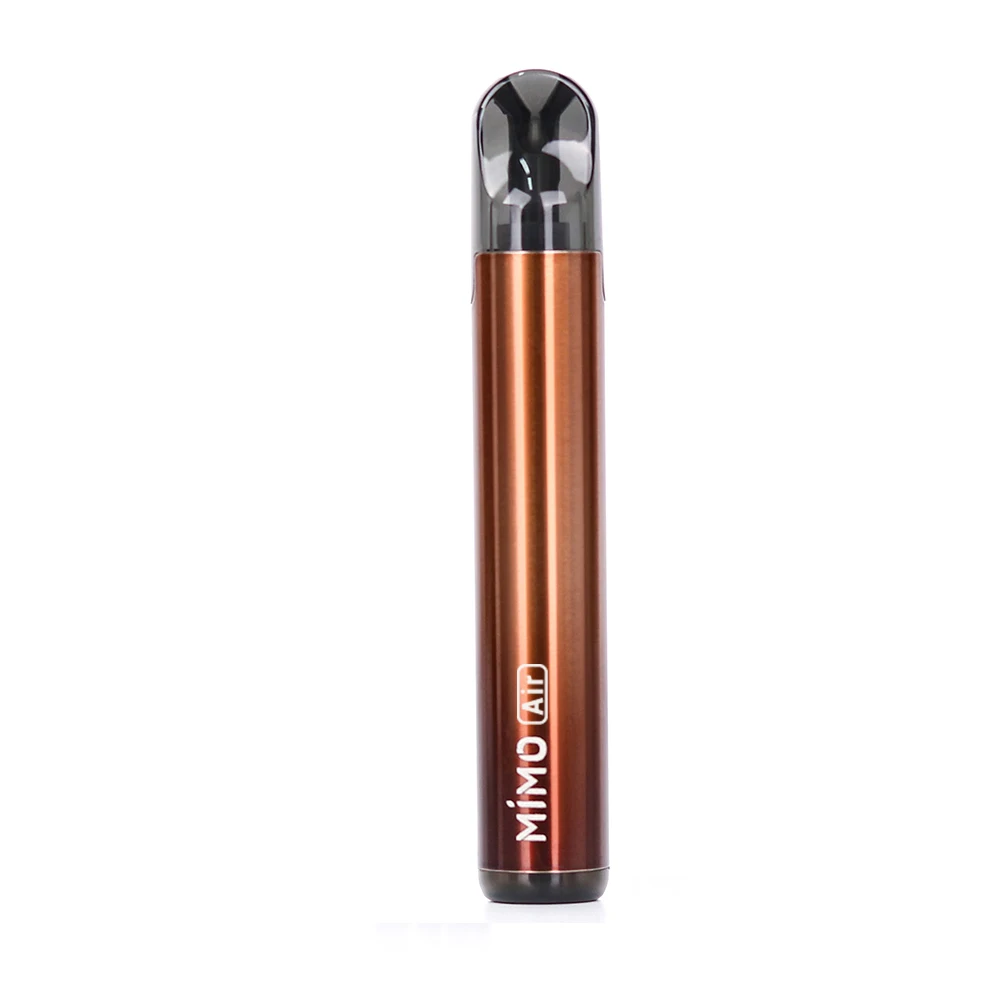 2 шт.! G-TASTE Mimo Air Starter Kit Pod Vape ручка 450 мАч боковая заправка Pod картридж 1,3 мл распылитель 1,4/1,8 Ом катушка Vape комплект - Цвет: Changing brown