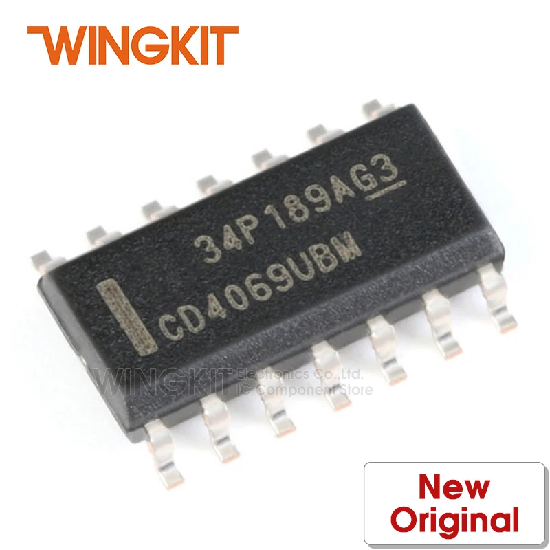 5 шт. CD4069UBM96 SOIC14 CD4069UB CD4069 / CD4069UBM SOIC-14 КМОП-матрица с шестигранной головкой инвертор