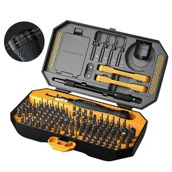Juego de destornilladores de precisión Phillips, juego de brocas magnéticas, herramientas manuales de reparación de teléfono y PC, 145 piezas