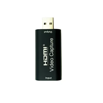 

HDMI Video Capture Card Video HDMI Card 4K 30Hz 1080P USB 2.0 HDMI to USB Video Capture Device Dongle for HD Game Live Streaming