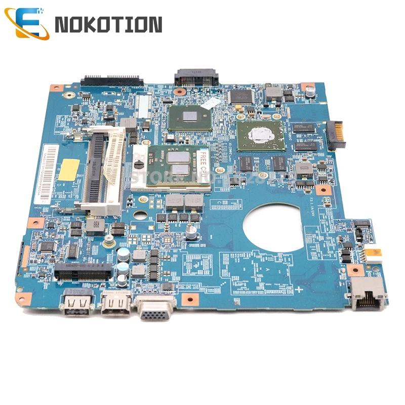 NOKOTION материнская плата для ноутбука acer aspire 4741 4741G HM55 DDR3 GT330M 1 ГБ Бесплатный процессор JE40-CP MB 48.4GY02.021 MBPV201002