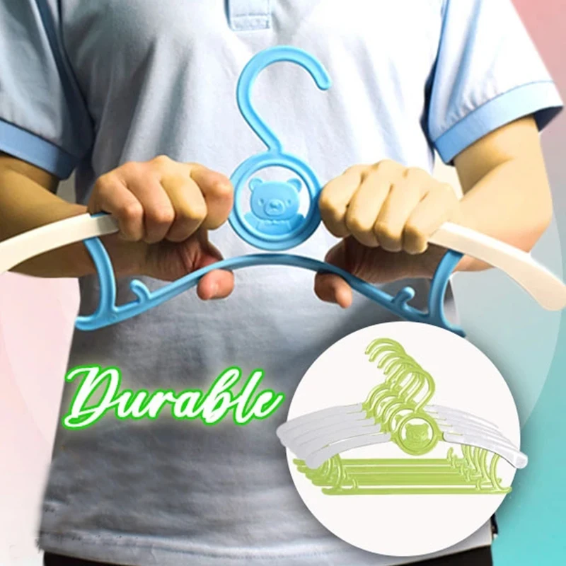 

Durable Baby Clothes Hangers Telescopic Children's Telescopic Stack Hanger Non-Slip Adjustable Kiddie Hanger Drop Shipping