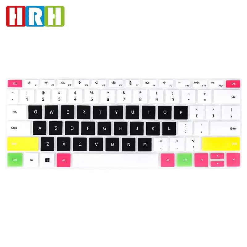 

HRH Stylish Design Silicone Keyboard Covers Keypad Skin Protector Protective Film For HUAWEI Magicbook magicbook,