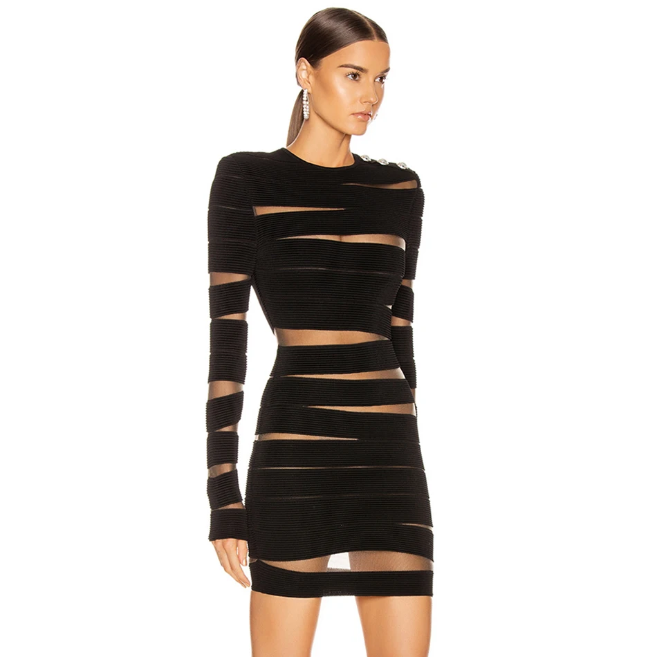 Adyce-2019-New-Autumn-Black-Lace-Bandage-Dress-Women-Sexy-Long-Sleeve-Hollow-Out-Club-Mini (2)