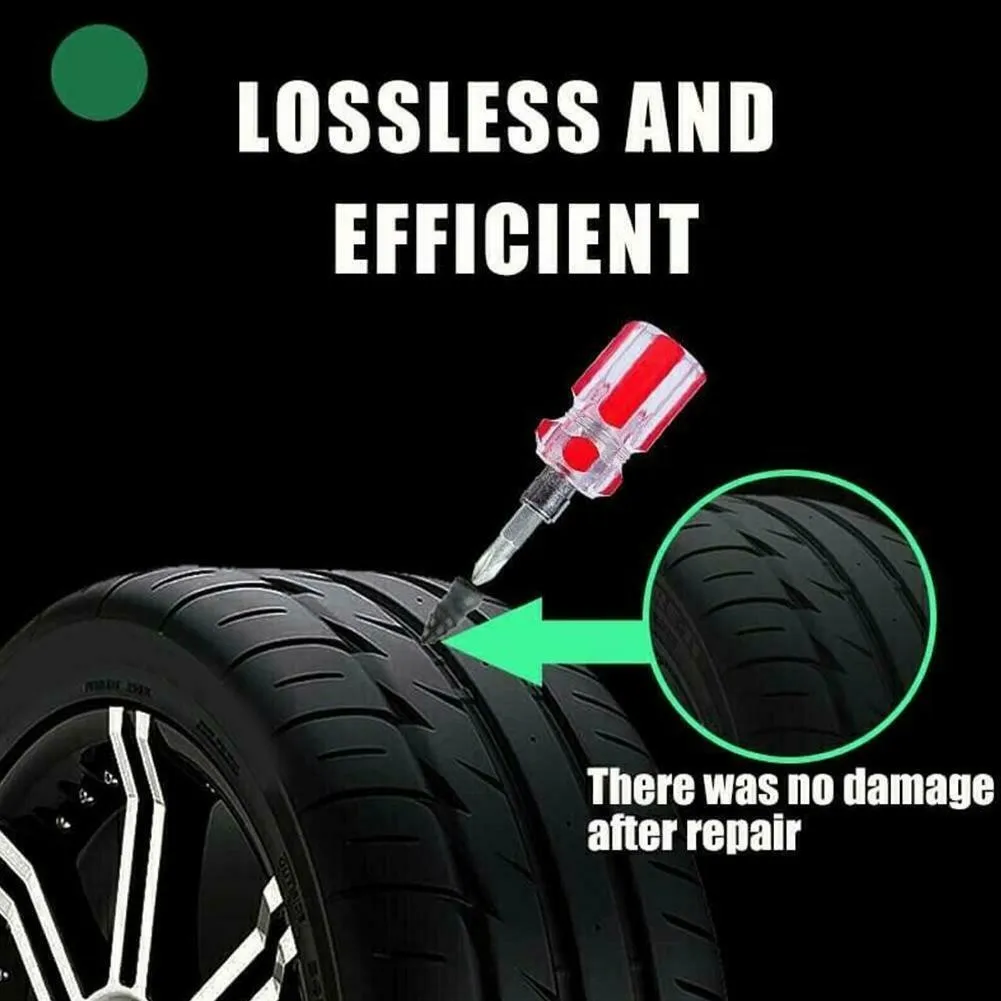 Vacuum Tyre Repair Nail W/Screwdriver 