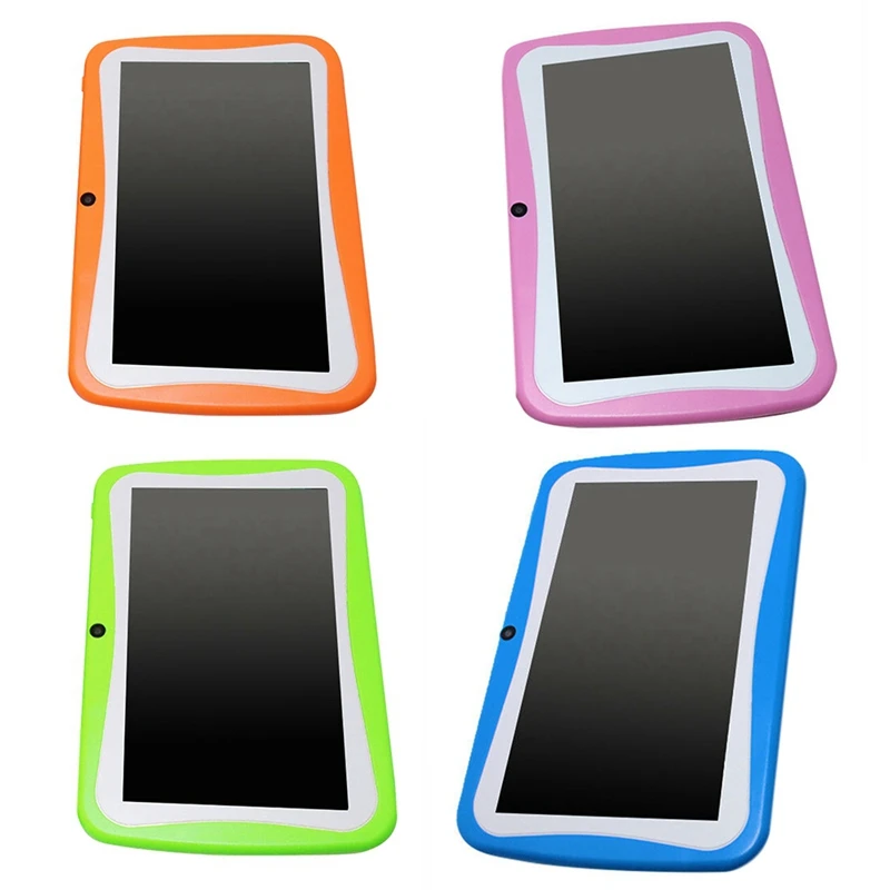 7 pulgadas niños Tablet cámara doble Android Wifi educación juego regalo para niños niñas, enchufe de la UE - 6