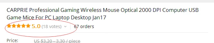 wireless mouse
