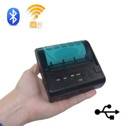 Netum – mini imprimante thermique bluetooth, 80MM, pour téléphone portable, ipad, android, IOS, Windows 