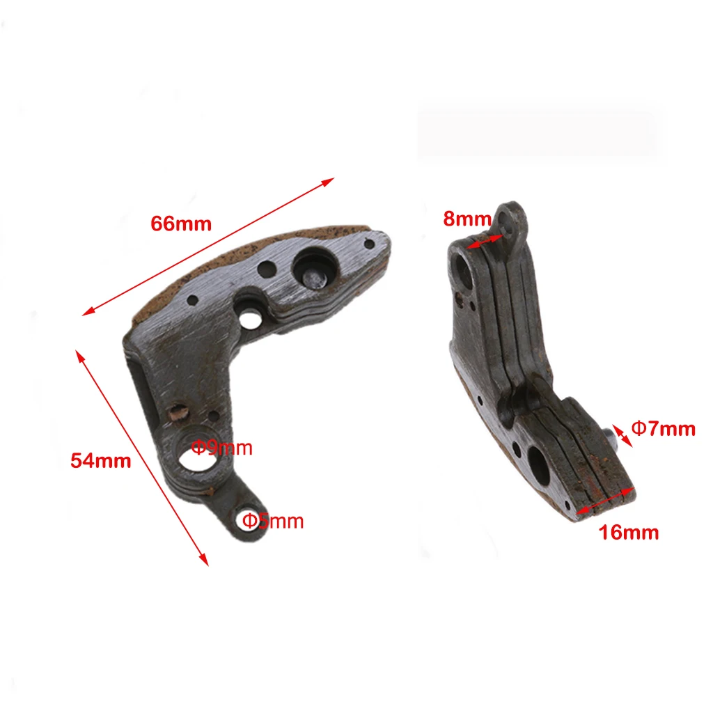 5Pcs Aluminum Pocket Bike Mini Dirt Springs Durable Clutch Pad Universal Fits for CFmoto 500CC CF500 Engine ATV UTV Quad Bike