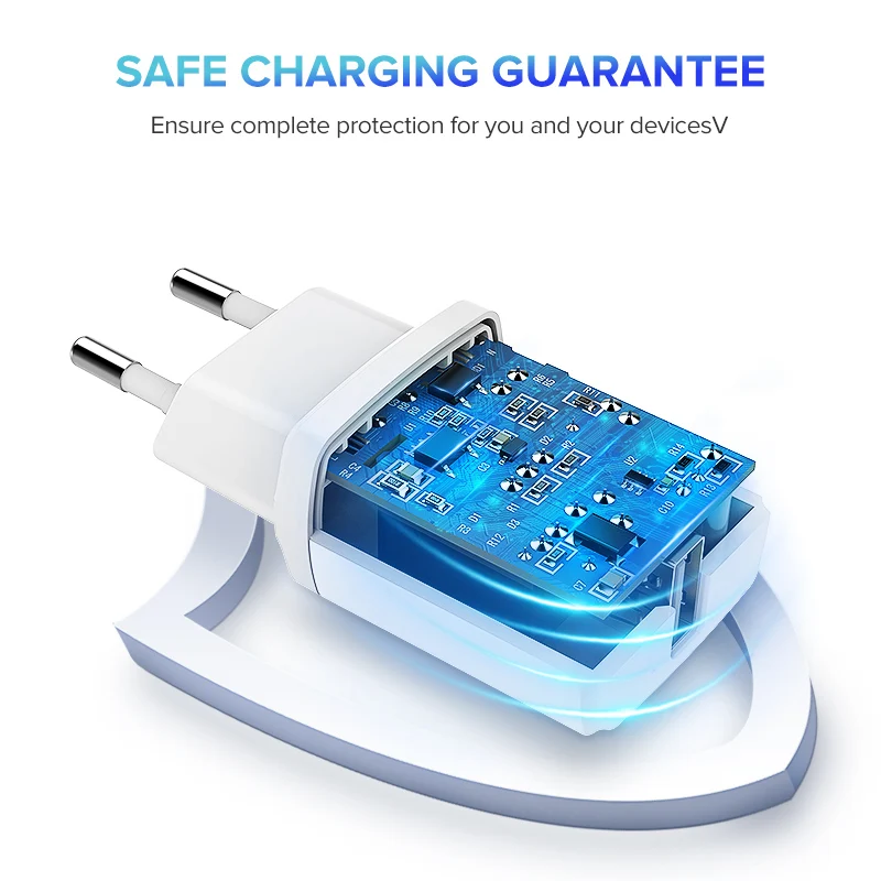 Ugreen – chargeur USB 5V/2,1 a rapide, adaptateur mural pour téléphone  iPhone/iPad/Samsung/Xiaomi, vente spéciale RU - AliExpress