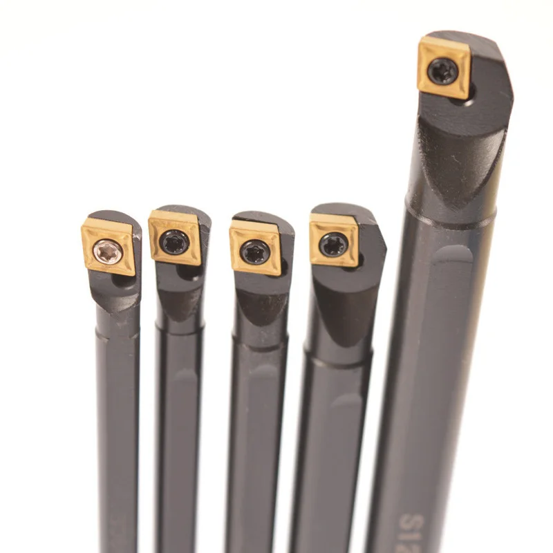 

15 Pcs / Set S12M-SCLCR06 Turning Tool Part S06-10K Thread Accessories 5 Pcs Small Bore Inner Hole Holder Carbide