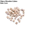 50pcs 1.5cm Cubes