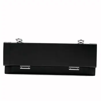 

Durable Flute Gig Case Storage Box Leather for Concert Accessory 39 x 9.5 x 6cm