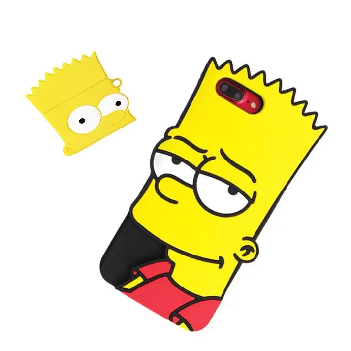 

Skating Hip Hop Bart Bundle Cover For Airpods Case for iPhone XS Max XR X 6 6S 7 8 Plus