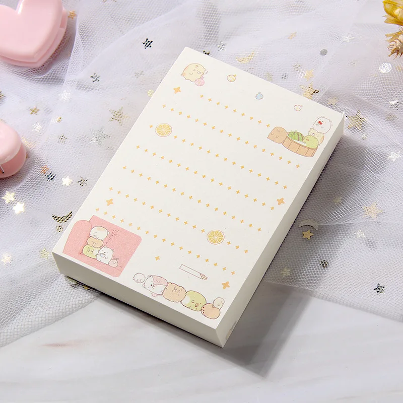 Милый мультфильм Kawaii Sumikko Gurashi вкладыш блокнот для заметок планировщик сделать список школьные принадлежности Подарочная станция - Цвет: 02