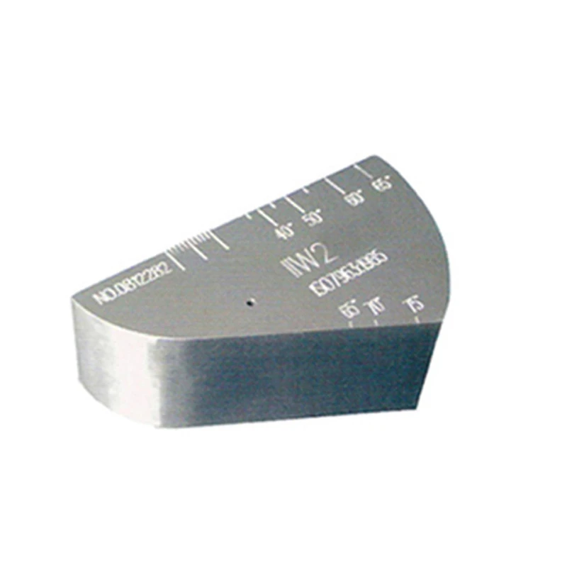 Ultrasonic test block IIW2 V2 / Dutch test block / Calibration Tester Block V2 4