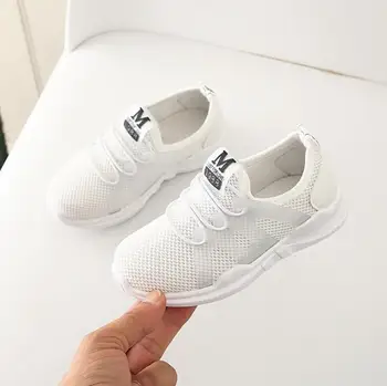 

Children Infant Kids Shoes Baby Girls Boys Solid Sport Running Sneakers Casual Shoes Mesh Breathable Running Shoe Black Red