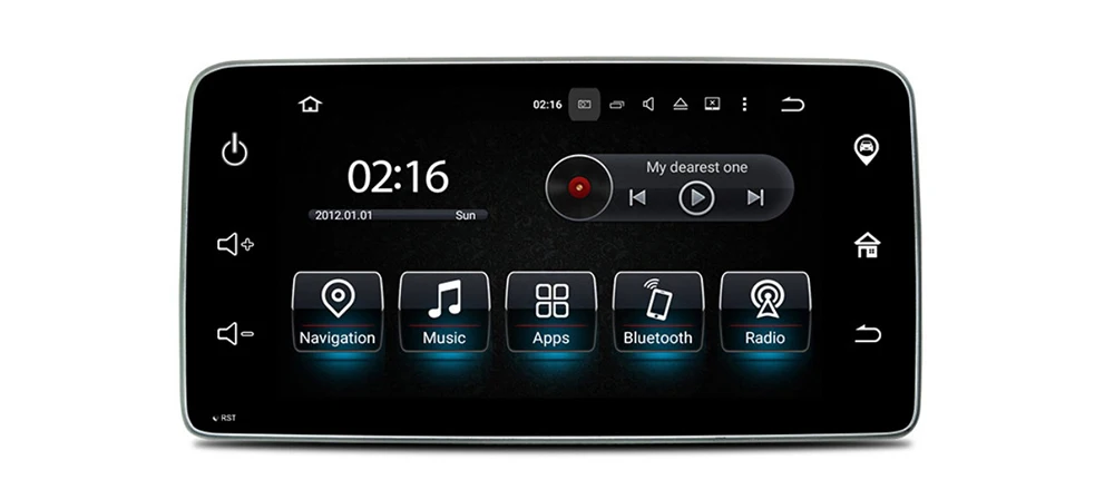 Android 7.0 up IPS car player for Benz Smart Fortwo A53 C453 2014~2019 original Style Autoradio gps navigation Bluetooth WiFi 5