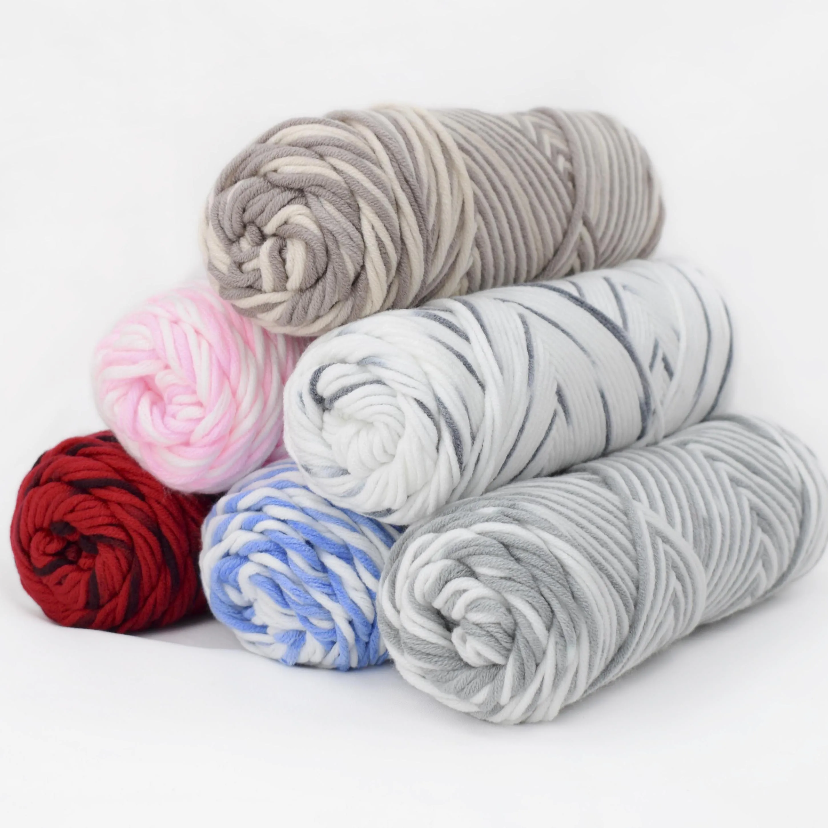 100g/ball Chunky Yarn wool Soft milk cotton blends For Hand Knitting