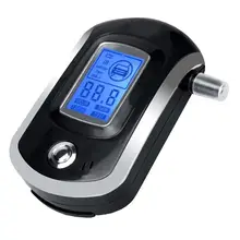 Алкотестер с ЖК-дисплеем, Алкотестер с 5 мундштуками, Алкотестер с ЖК-дисплеем