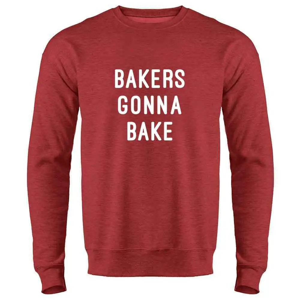 Bakers goning Bake Cute Chef Crewneck Толстовка для мужчин унисекс для мужчин wo мужская Толстовка