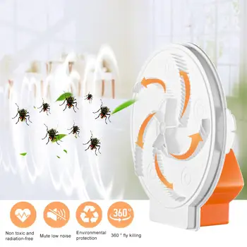 

Solar Powered Electric Flies Luring Trap Device Mute Rotating Pests Catcher environmentally friendly materials, high strength,