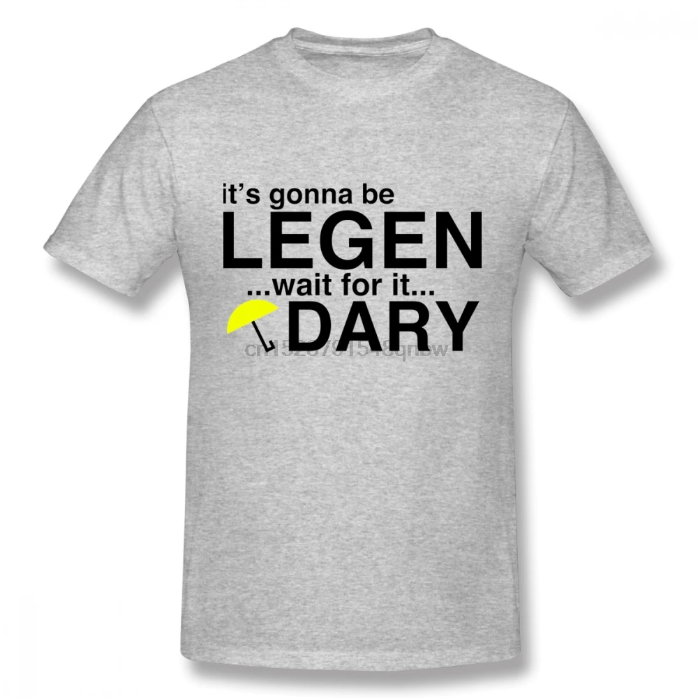 Новинка футболка с надписью How I Met Your Mother Barney популярная серией Wait For It Dary Homme