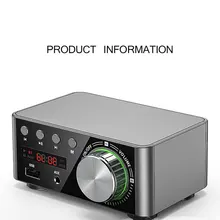 Bluetooth Power Amplifier Mini HIFI Bluetooth Power Amplifier Digital Audio Amplifier