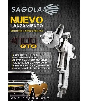 frontera Asimilar prima Gun Sagola 4100 Gto Tech - 1.3 Mm (-40%) - Paint Tool Sets - AliExpress