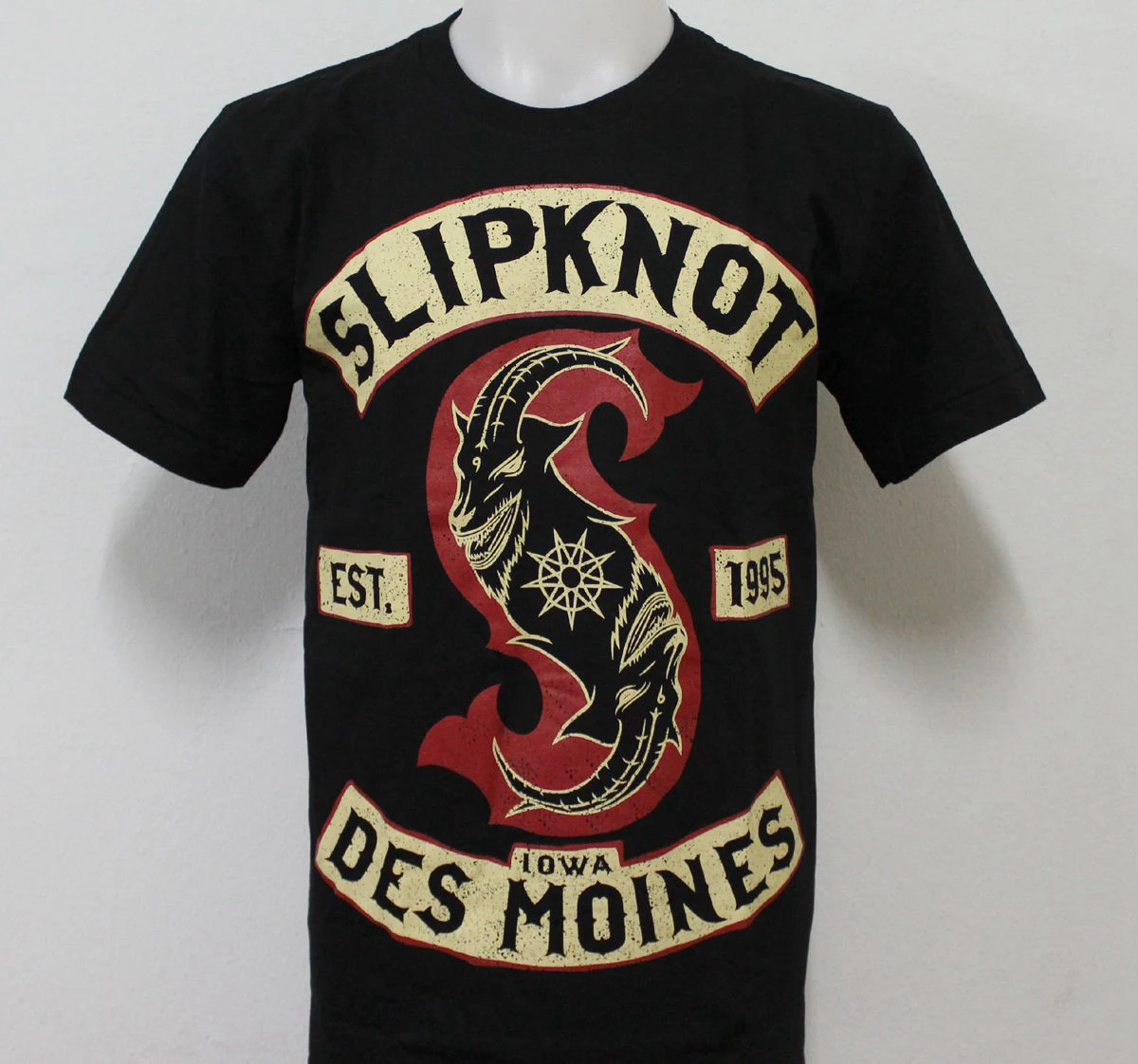 Slipknot Des Moines T Shirt Size S M L Xl 2Xl 3Xl Printed Men Short Sleeve Funny Tee Shirts 034983 |