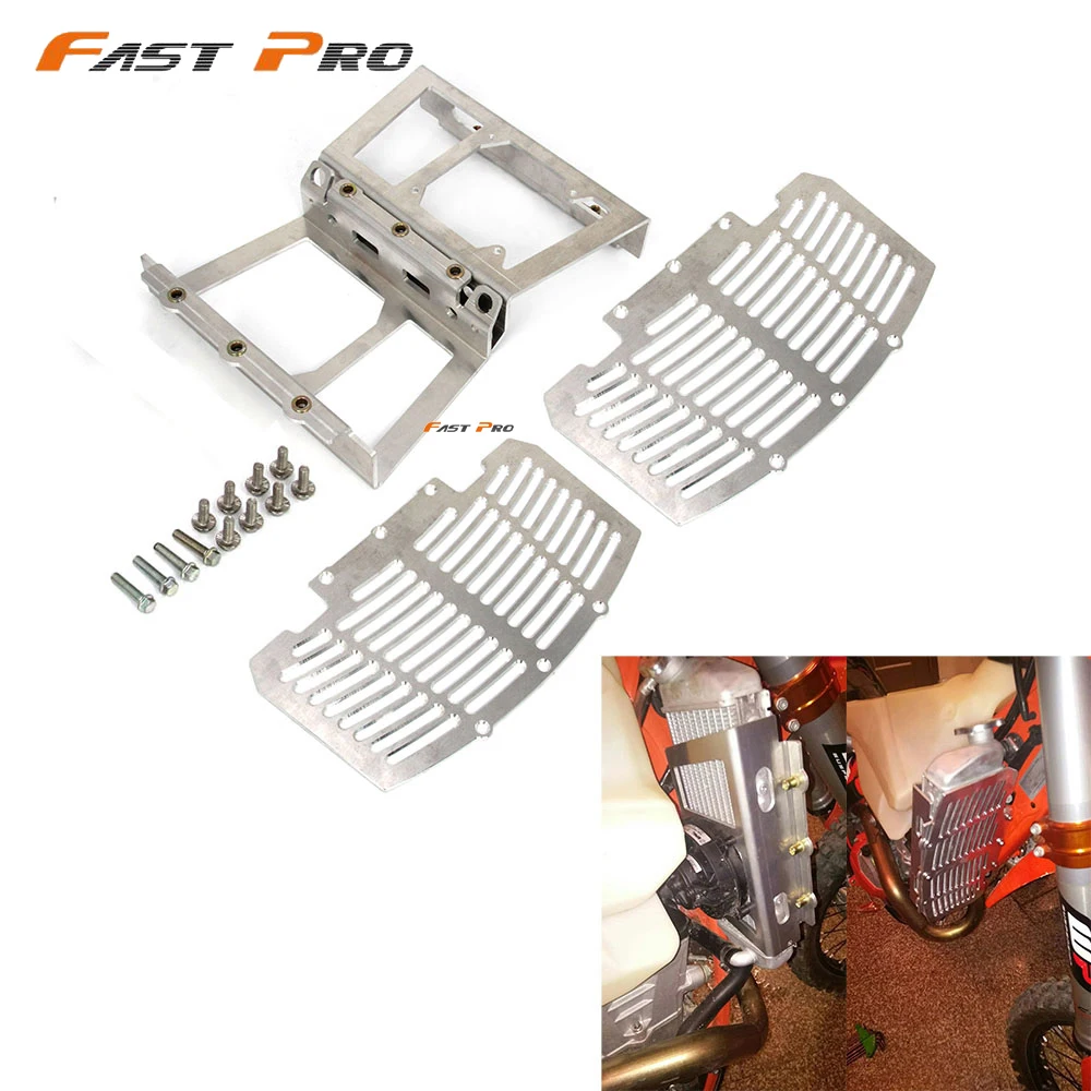 Motorcycle Radiator Guard Bracket Set bottom bracke For KTM SX  SXF XCF 125 250 350 450 2016 EXC XCW XCFW EXCF XCW 2017 2018