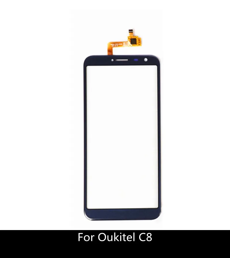 5 дюймов оригинальный датчик касания для Oukitel C8 сенсорный Экран с цифровым