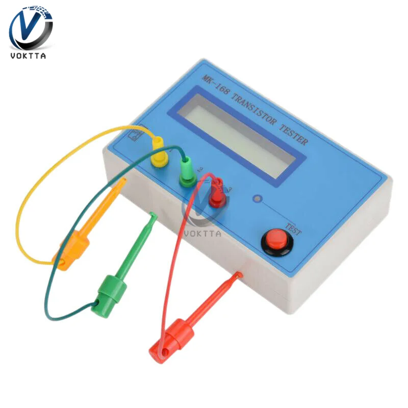 MK-168 Transistor Tester Measuring Resistance Capacitor Inductance Rlc Meter Voltage RLC NPN PNP MOS Meter Capacitance Tester 4