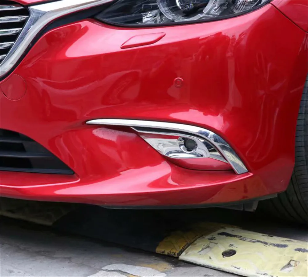 Накладка на переднюю противотуманную фару для Mazda 6 Atenza 2017 2018 ABS | Автомобили и