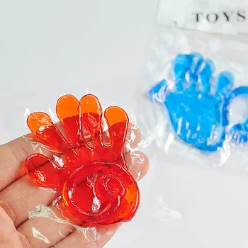 

Novelty Funny Elastic Sticky Slap Hands Palm Toy Children Kid Favor Gift Improve coordination