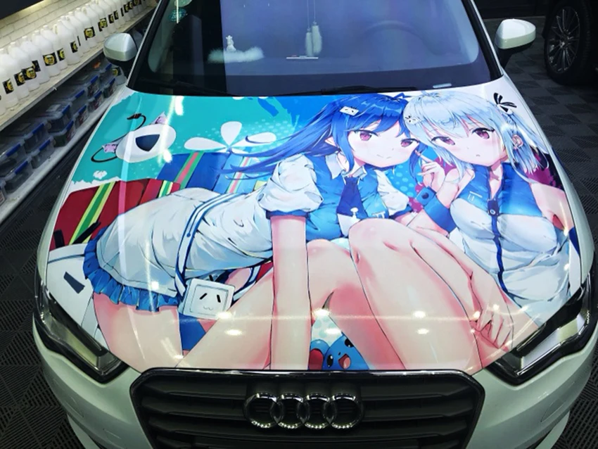 Аниме Itasha виниловая Автомобильная наклейка для тела ралли, наклейка на дверь s, Спортивная наклейка Ralliart для Suzuki Mazda Skoda opel Renault