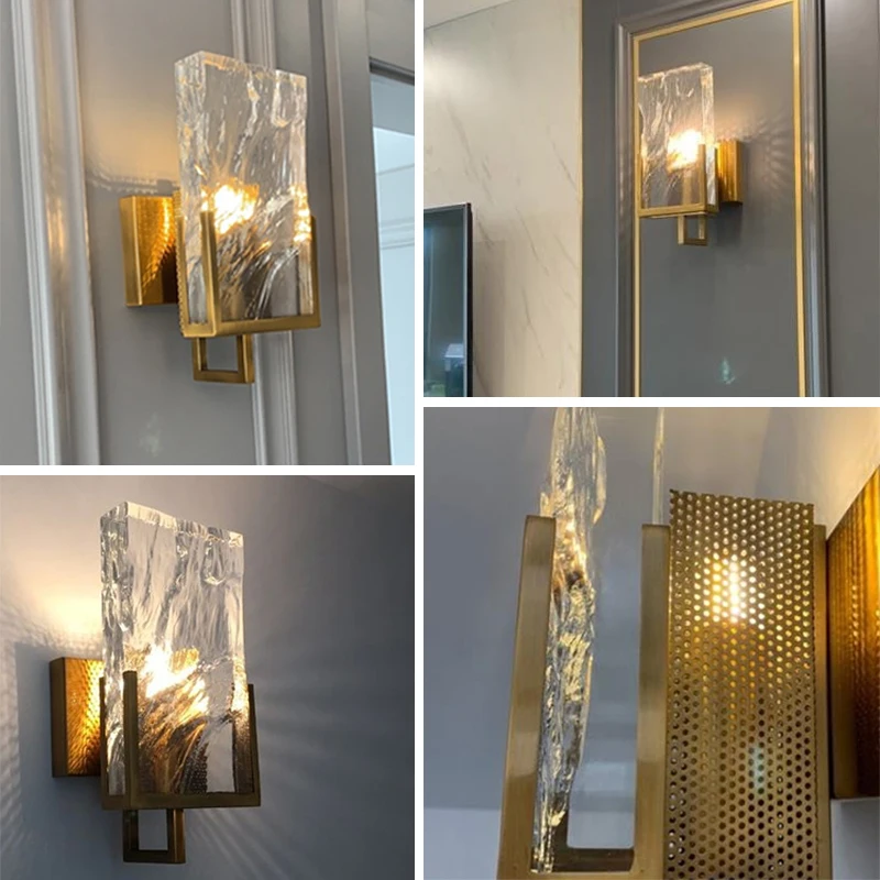 Modern Luxury Crystal Corridor Crystal Wall Lamp 2 Modern Luxury Crystal Corridor Crystal Wall Lamp 2