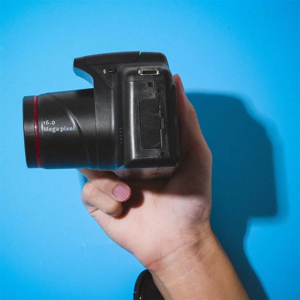 Digital Camera Full HD SLR Camcorder 16 Megapixel CMOS Sensor With 2.4" LCD Screen Handheld Video Camera Volgger Youtubers F808