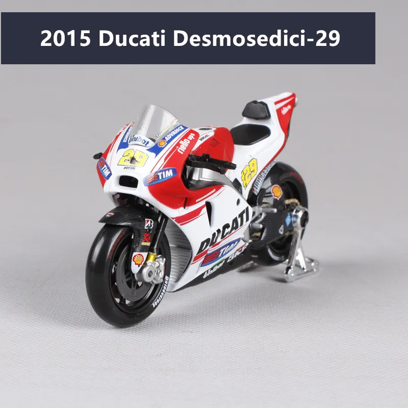 29 Maisto 1:18 Ducati GP2018 Чемпионат гонки Silvardo авторизованный моделирование сплава модель мотоцикла игрушечный автомобиль - Цвет: 29