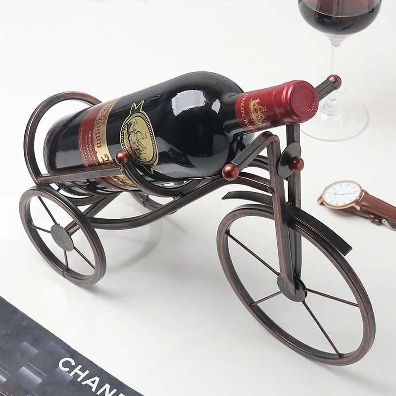 Alessi Wine Rack Creative Tricycle Wine Rack Wine Holder for Bar 