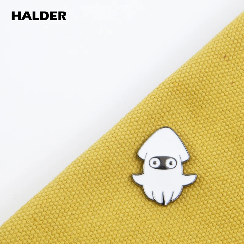 

HALDER Game Super Mario Bros Luigi Mushroom question mark Flower Fish Brooches Enamel Lapel pins backpack Badge Denim Trinket