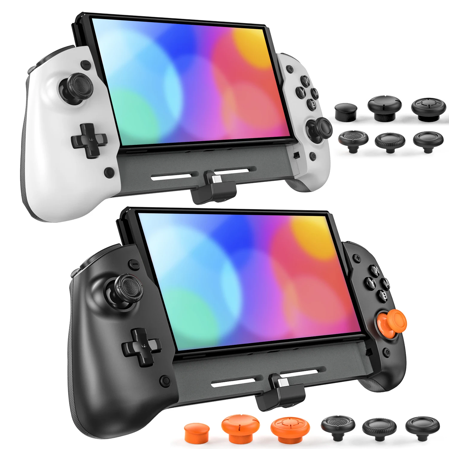Обновленный Джойстик для Nintendo Switch ручной контроллер с двойным мотором и