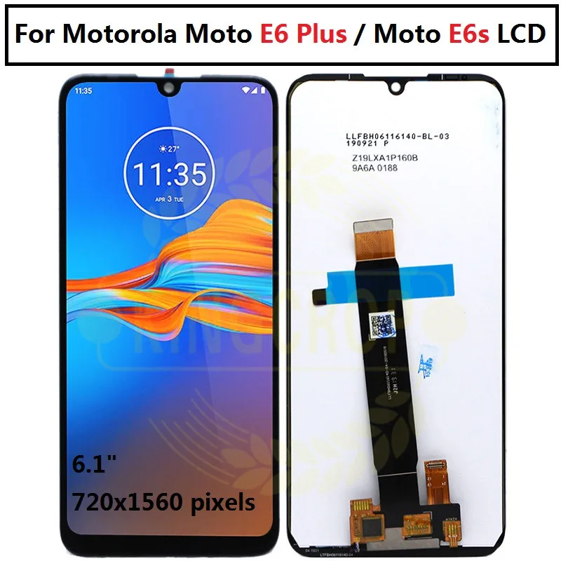 Для Motorola Moto E6 Plus ЖК-дисплей для Moto E6s дисплей с сенсорным экраном PAGA0004, PAGA0004IN, PAGA0033 сборка для Moto E6 Plus ЖК-дисплей