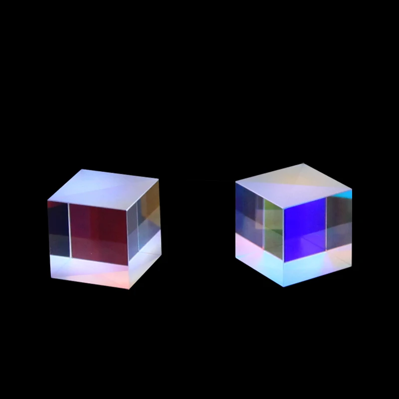 Дихроическое стекло X-cube 20 мм цветное призма луч комбинатор оптическая Призма