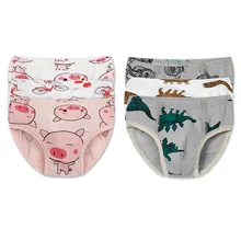 LOOZYKIT, 3 предмета, новые модные детские трусики для девочек, трусы, детское нижнее белье с рисунками милые трусы для мальчиков детские шорты одежда на подкладке