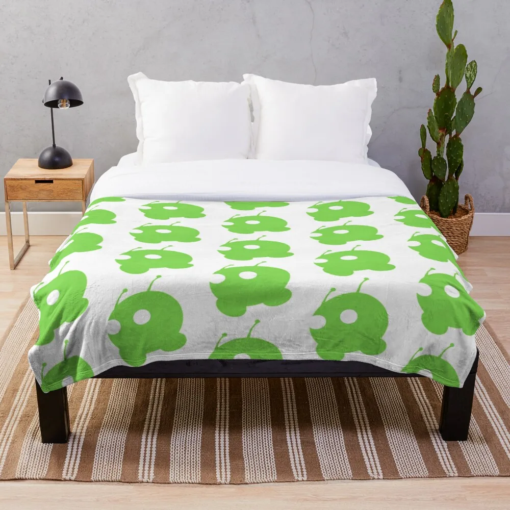 

Final space Mooncake Throw Blanket Soft Sherpa Blanket Bed Sheet Single Knee Blanket Office Nap Blanket